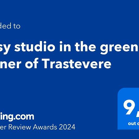 Cosy Studio In The Greenest Corner Of Trastevere Rom Exterior foto