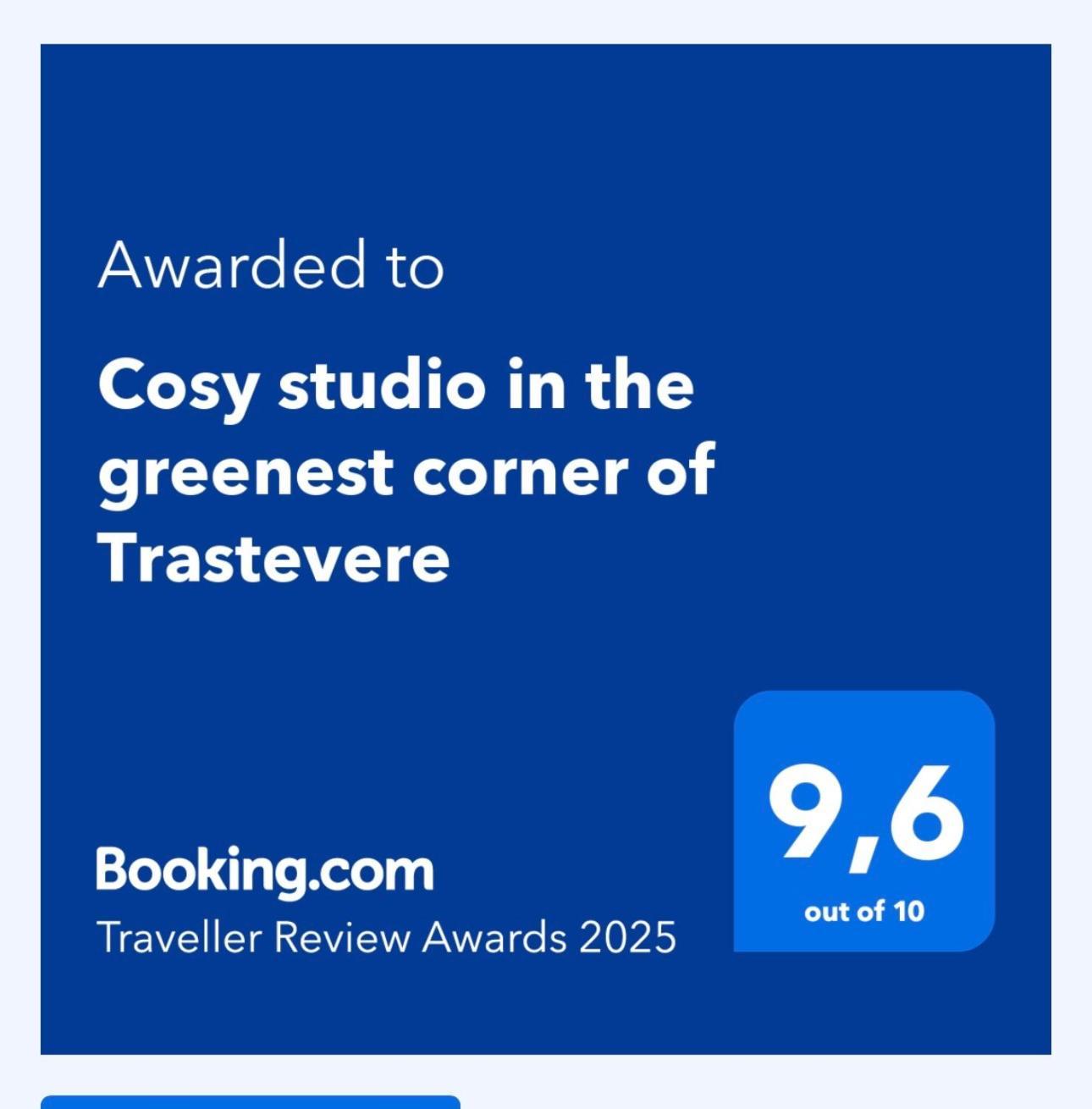 Cosy Studio In The Greenest Corner Of Trastevere Rom Exterior foto